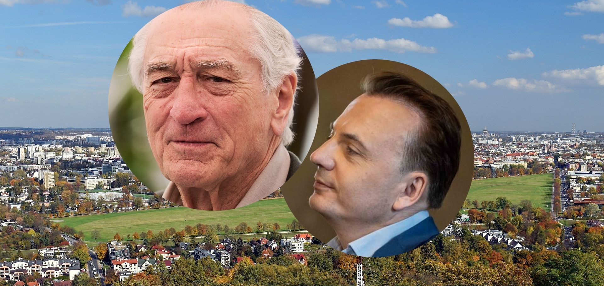 De Niro przyleciał do Krakowa, ale to Gibała zagrał główną rolę