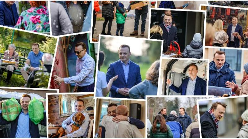 Gibała przygotował folder wyborczy. Kraków jako prywatny plac zabaw