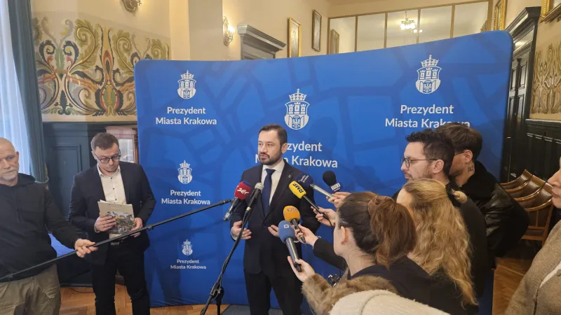 Kryminalista chciał wejść na spotkanie dziennikarzy z prezydentem!