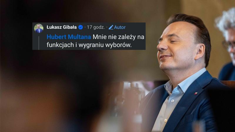 Hipokryzja Gibały. 