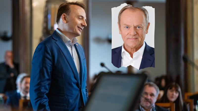 Gibała oskarża Tuska, ale to jego pajacowanie zablokowało Kraków