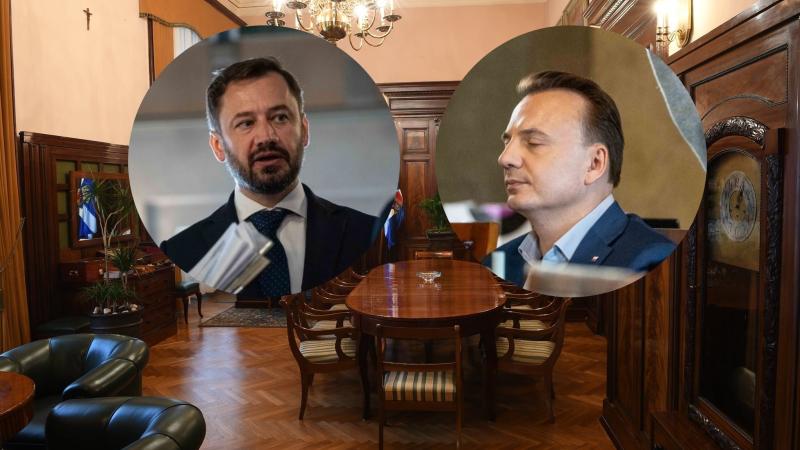 TYLKO U NAS. Gibała w gabinecie Miszalskiego! Wiemy, o czym rozmawiali