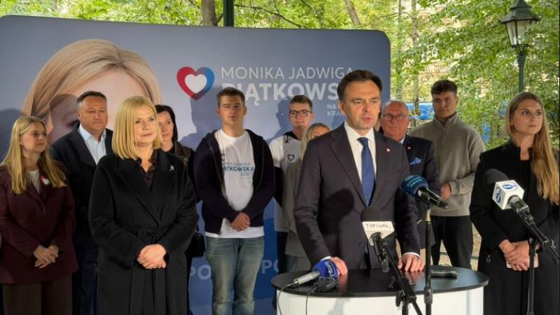 Domański popiera Piątkowską. „Kraków potrzebuje silnego i skutecznego lidera”