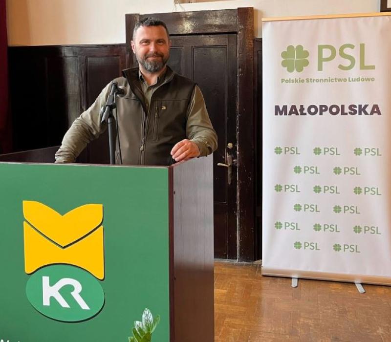 Lider krakowskiego PSL-u: 