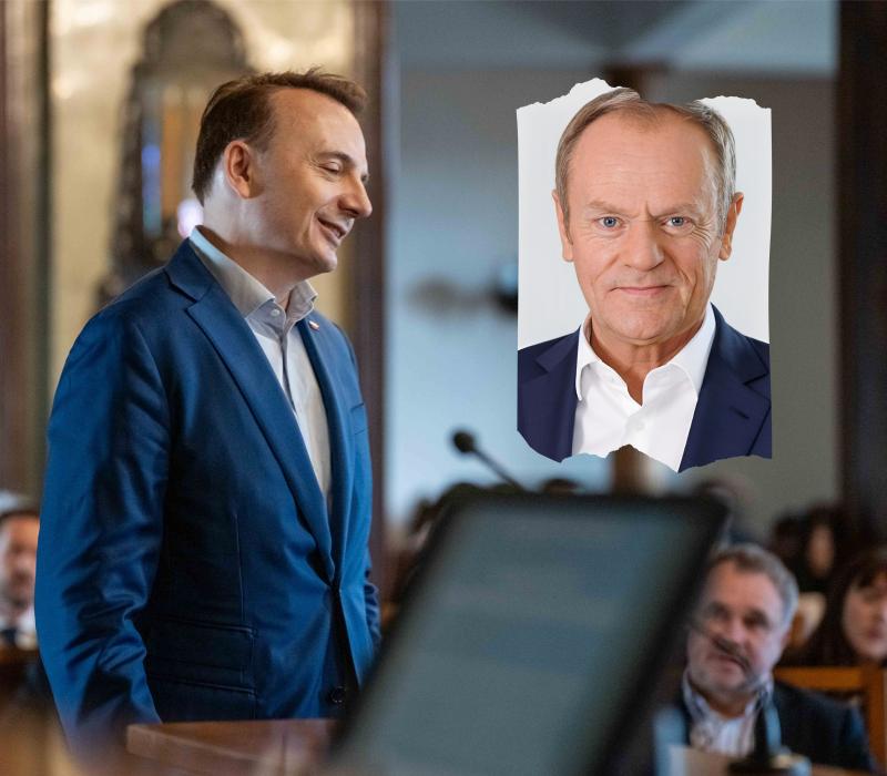 Gibała oskarża Tuska, ale to jego pajacowanie zablokowało Kraków