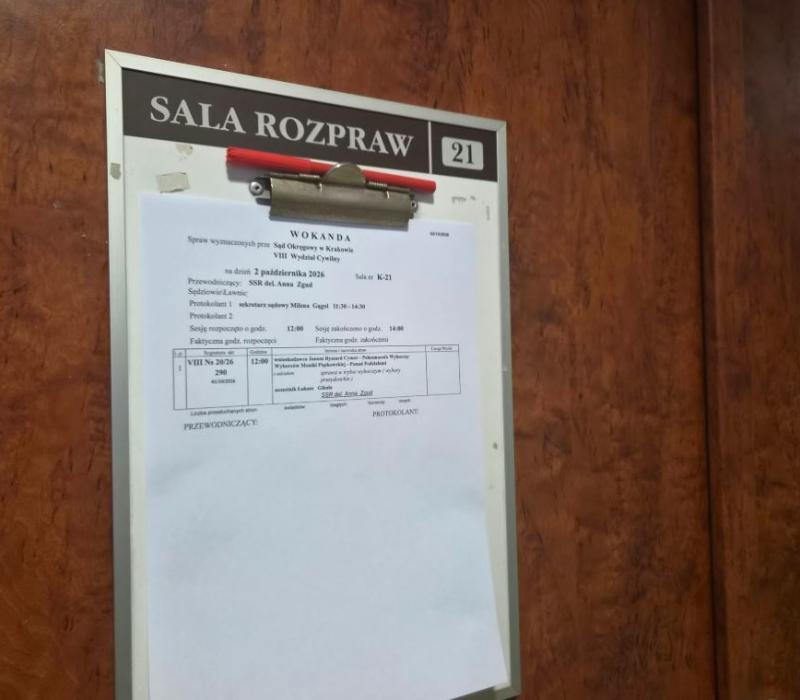 „Wiem, ale nie powiem”. Kabaret kandydata na prezydenta przed rozprawą
