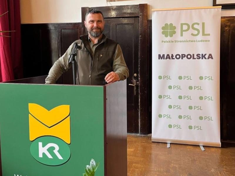 Lider krakowskiego PSL-u: