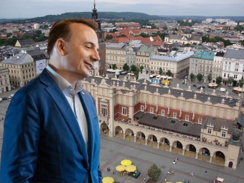 Jeszcze nie został prezydentem, a już napluł mieszkańcom w twarz
