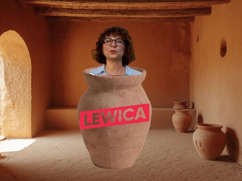 Kandydatka Lewicy znów chciała błysnąć, ale... zaatakowała samą siebie